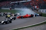 Michael Schumacher crahes